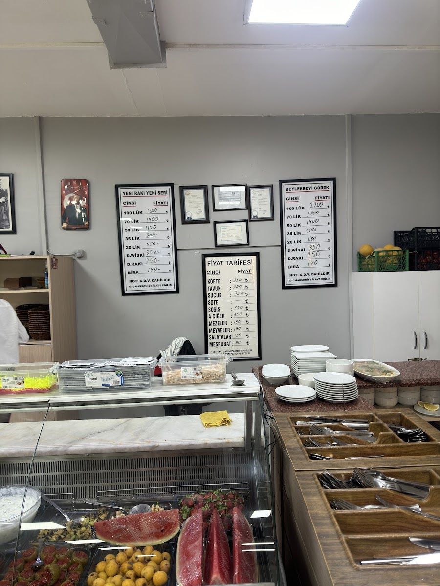 Menu Türkiye Jokey Kulübü Veliefendi Hipodromu Vip Salonu-2